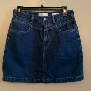 Hollister Ultra High-Rise Jean Skirt
